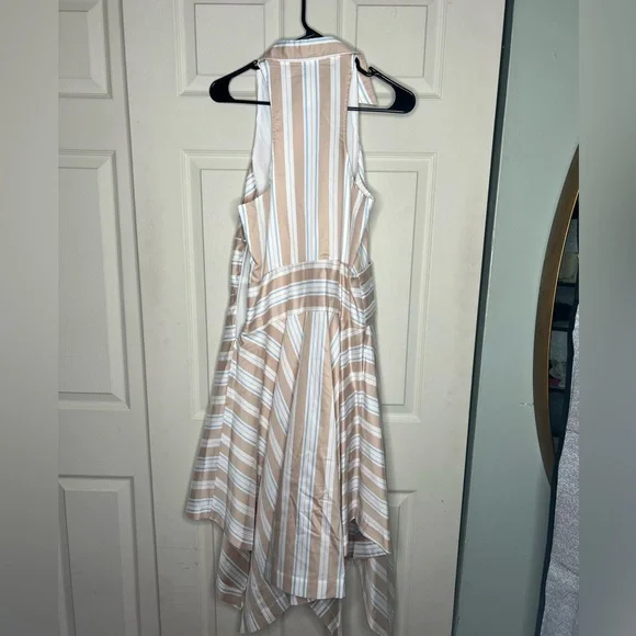 Maeve Asymmetric Shirt Dress - Picture 4 of 6